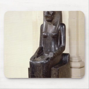 Statue of the lion-headed goddess Sekhmet Mouse Mat