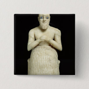 Statue of the official Ebih-Il 15 Cm Square Badge