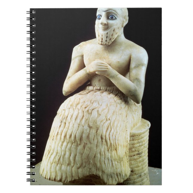 Statue of the official Ebih-Il, from the Temple of Notebook (Front)