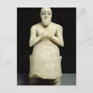 Statue of the official Ebih-Il Postcard