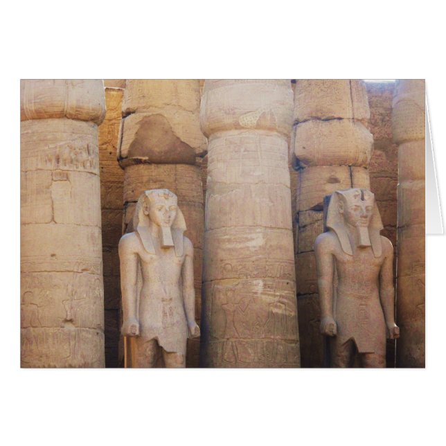 Statue of the Pharaoh Ramses II, Luxor Temple (Front Horizontal)