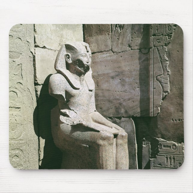 Statue of Tuthmosis III  New Kingdom Mouse Mat (Front)