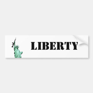 StatueM16, LIBERTY Bumper Sticker