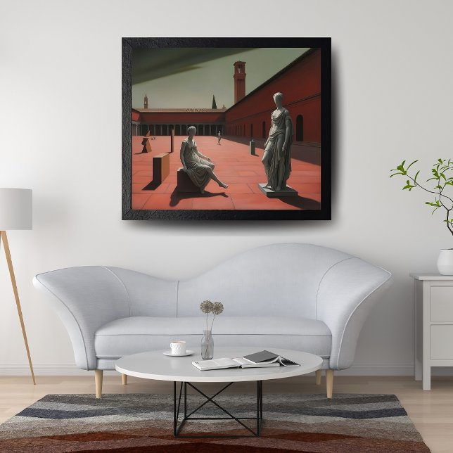 Statues in Metaphysical Landscape | Poster (Creator Uploaded)