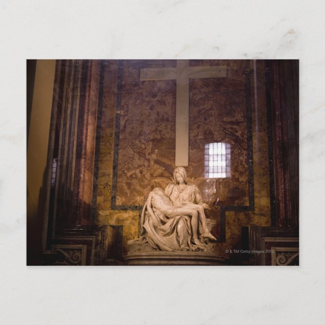 Statues, The Vatican, Rome, Italy Postcard (Front)