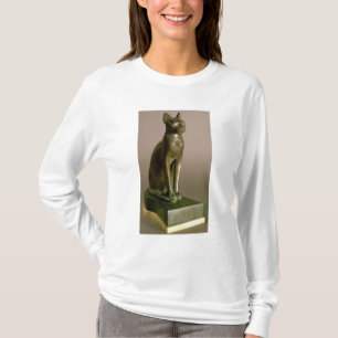 Statuette of a cat representing the goddess Bastet T-Shirt