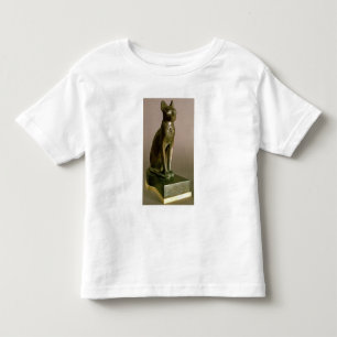 Statuette of a cat representing the goddess Bastet Toddler T-Shirt