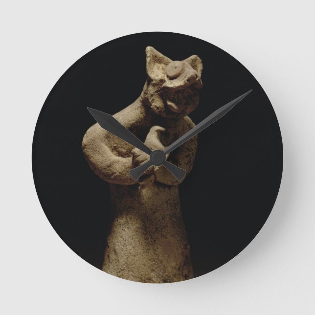 Statuette of a Lion-Headed Demon, Mesopotamia, c.5 Round Clock (Front)