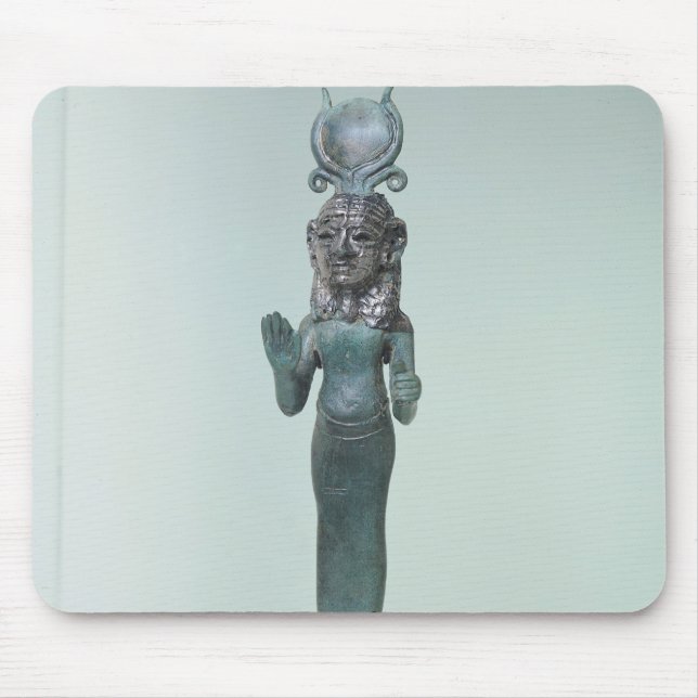 Statuette of a Phoenician goddess Mouse Mat (Front)
