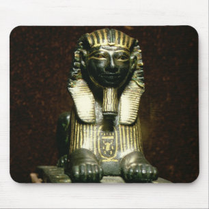 Statuette of a sphinx of King Tuthmosis III, New K Mouse Mat