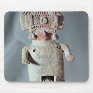 Statuette of a woman giving birth mouse mat