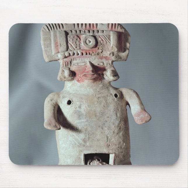 Statuette of a woman giving birth mouse mat (Front)