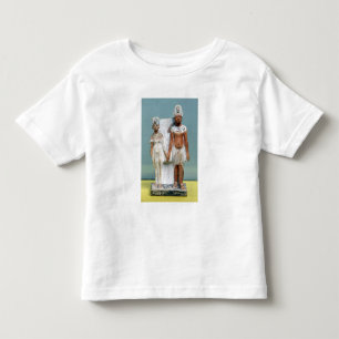 Statuette of Amenophis IV and Nefertiti Toddler T-Shirt