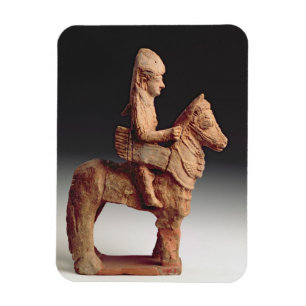 Statuette of an armed horseman, Byblos, 8th-6th ce Magnet