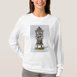 Statuette of Buddha in meditation, Tang T-Shirt