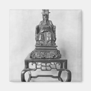 Statuette of Confucius as a Mandarin, Qing Magnet