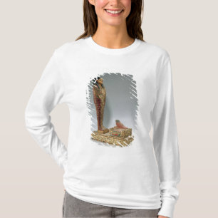 Statuette of Osiris of Iahmes (painted wood) T-Shirt