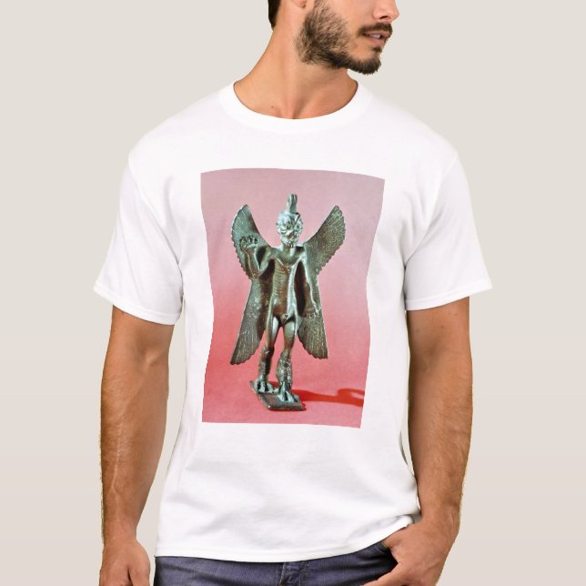 Statuette of Pazuzu, an Assyrian wind demon T-Shirt (Front)