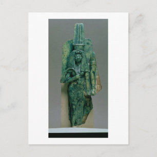 Statuette of Queen Tiye, wife of Amenophis III, Ne Postcard