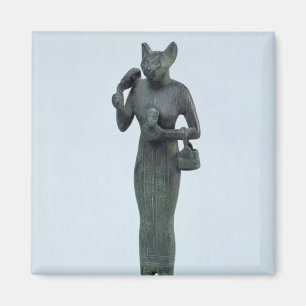 Statuette of the goddess Bastet Magnet