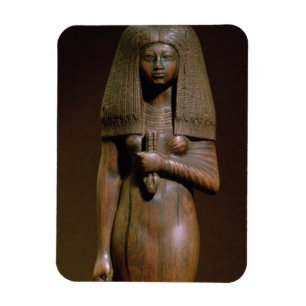 Statuette of the Tuya, head of the harem of Min, N Magnet