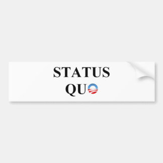 STATUS QUO BUMPER STICKER