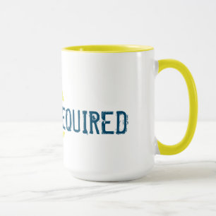 Status REFILL REQUIRED Yellow Drop Mug