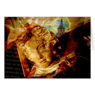 Statute butterfly collage