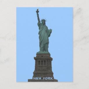 Staue of Liberty Postcard Custom New York Postcard
