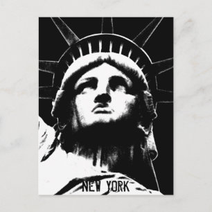 Staue of Liberty Postcard Custom New York Postcard