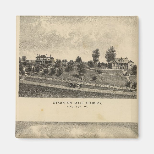 Staunton Male Academy Magnet (Front)