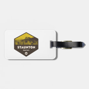 Staunton State Park Colorado Luggage Tag