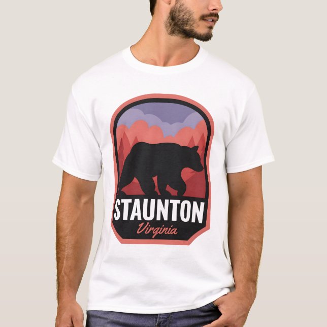 Staunton Virginia Bear T-Shirt (Front)