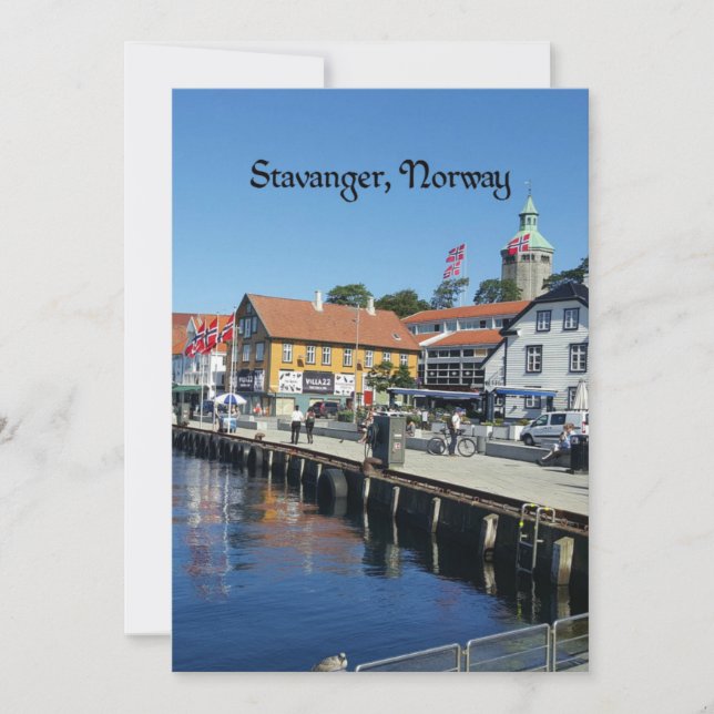 Stavanger, Norway Card (Front)