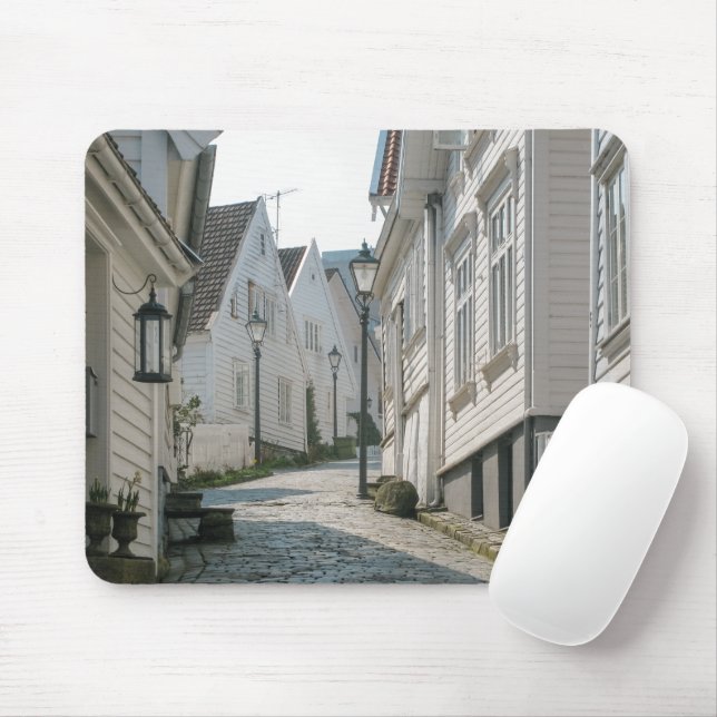 Stavanger Norway Mouse Mat (With Mouse)