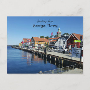 Stavanger, Norway Postcard