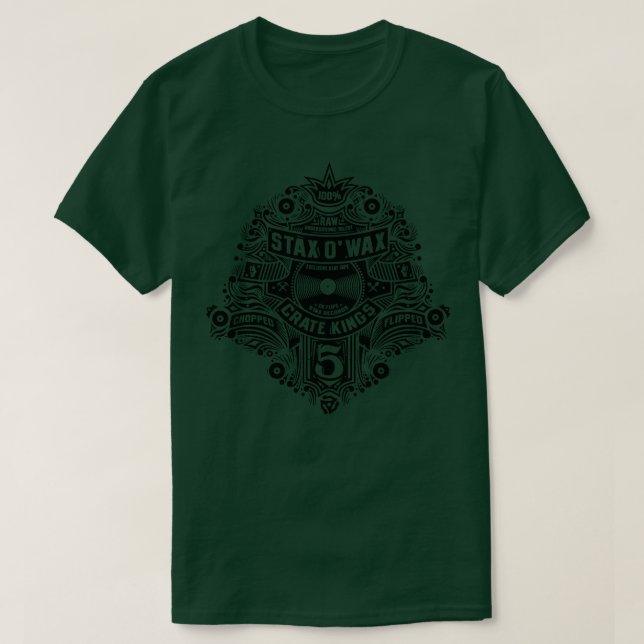 Stax O Wax T-Shirt (Design Front)
