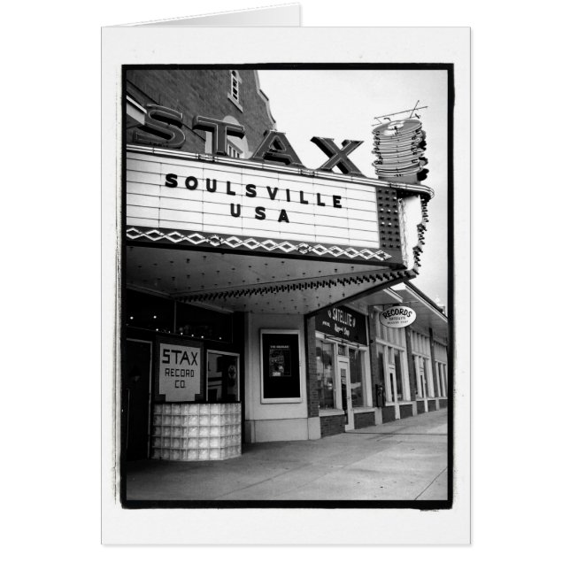 Stax Records Card (Front)