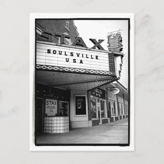 Stax Records Postcard (Front)