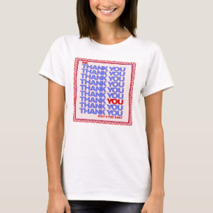 Stay 6 Feet Away. Thank You. T-Shirt