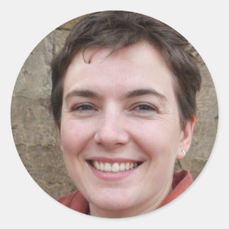 Stay Adventurous, My Friend Classic Round Sticker