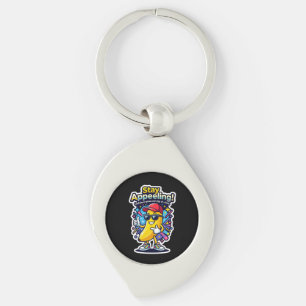 Stay Appeeling! – Cute Banana Confidence Key Ring