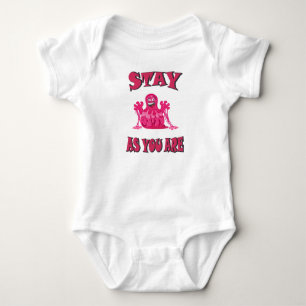 Stay as you are baby bodysuit