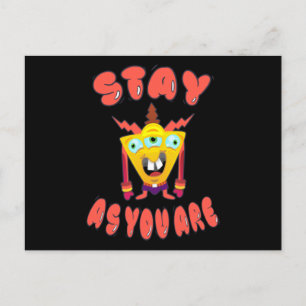 Stay as you are postcard