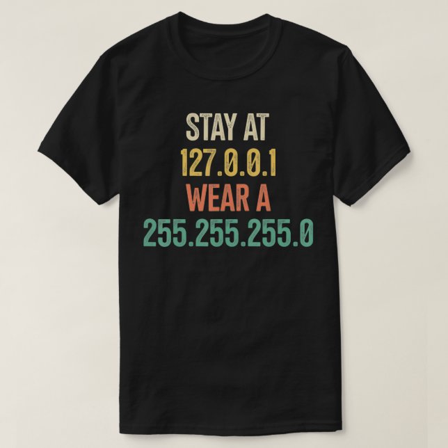 Stay At 127 T-Shirt (Design Front)