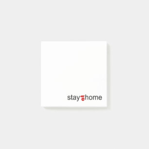 Stay at home post-it notes