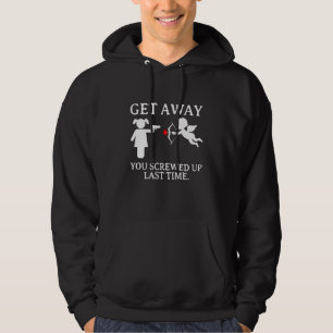 Stay Away Anti Valentine's Day Hoodie