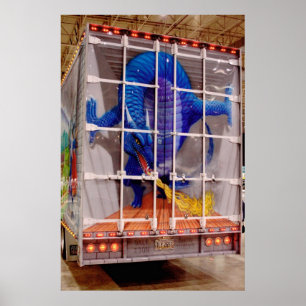 Stay Back 500 Feet! Poster