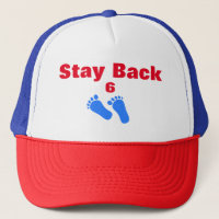 Stay Back 6 Feet Cool Awesome Funny Silly
