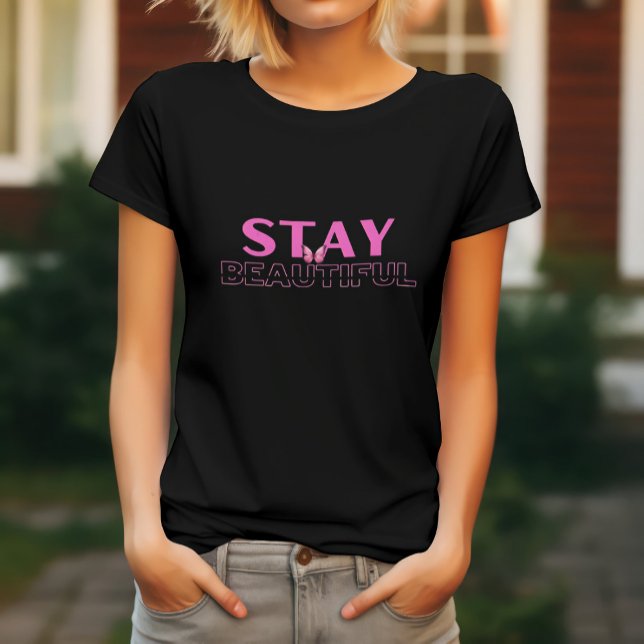 Stay Beautiful with a Butterfly T-Shirt (Creator Uploaded)